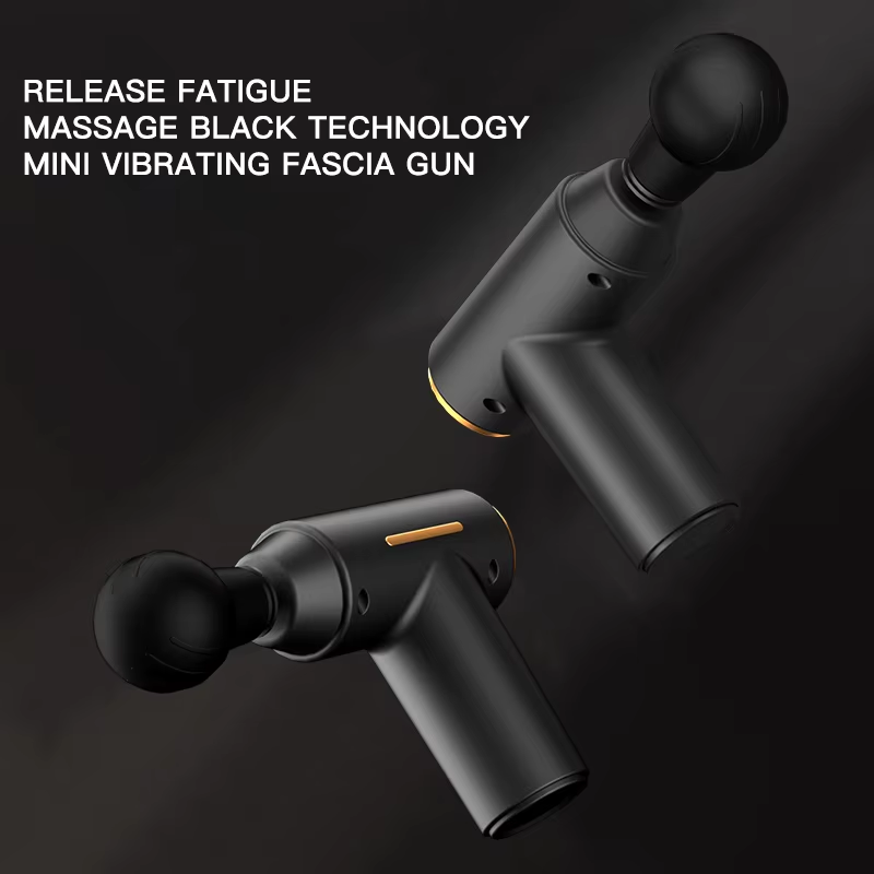Massage Gun - ミニポケット筋膜マッサージガン ワイヤレス充電式 ポータブル電動マッサージガン 全身用フィットネス筋肉リラックス器
