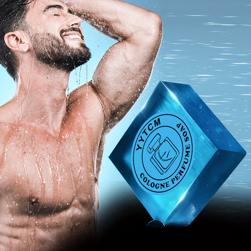 Body Oil - メンズコロンソープ、コロン香水石鹸、サンダルウッド石鹸、バスソープ、洗顔石鹸、バスボディソープ、エッセンシャルオイル手作り石鹸 70g
