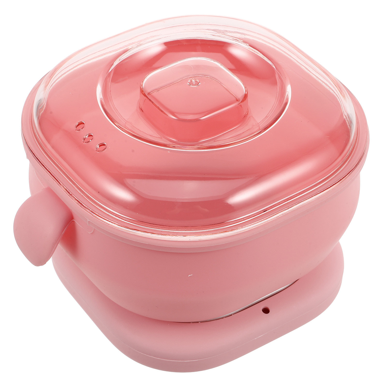 Wax Warmer - 折りたたみ式で持ち運び可能なワックスウォーマー。シリコン製の容器で、素早くワックスを溶かすことができ、自宅や旅行先での使用に最適。米国プラグ付き。
