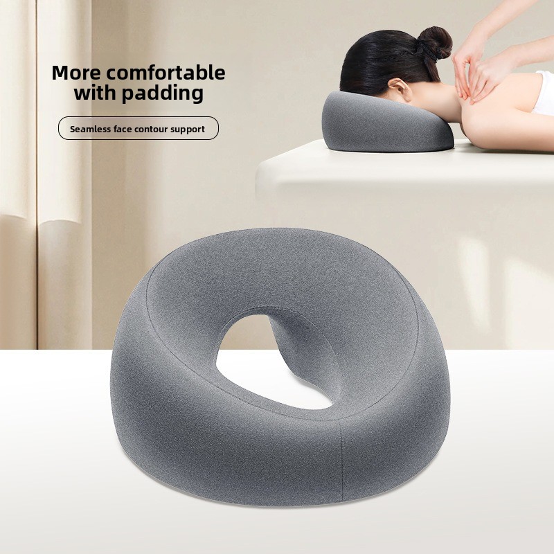 Spa Massager - マッサージテーブル用、美容サロン用、顔を支える穴付きの快適なスパマッサージベッドクッション。メモリーフォーム製。