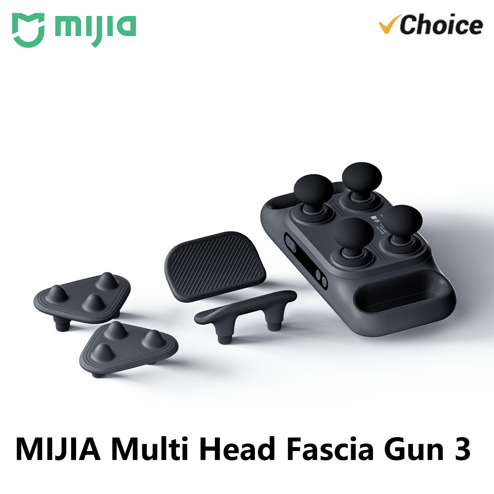 Massage Gun - 2026年 新型 MIJIA マルチヘッド式 ファシアガン 3