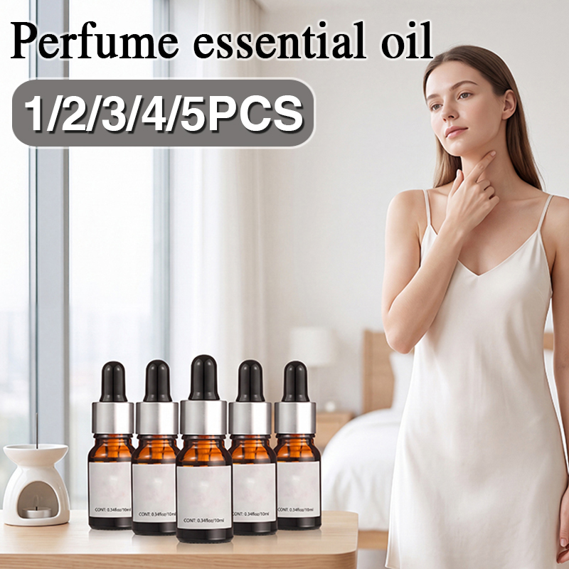 Body Oil - 1/2/3/4/5PCS 香水エッセンシャルオイル、男性用と女性用の香水、持続性のある香り、ファミリーフレグランスエッセンシャルオイル、ニッチ高級フレグランス、デートや通勤用ジョーカー、ボディフレグランスエッセンシャルオイル、個人用ギフト、10mlポータブルフレグランス。