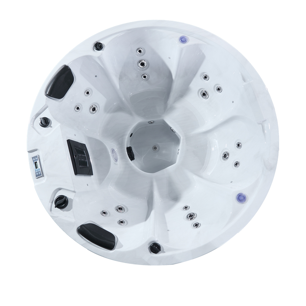 4人用自立式ジェットバス、1.8mアクリル製屋外ホットタブ、 - Hot Tub のレビューと価格