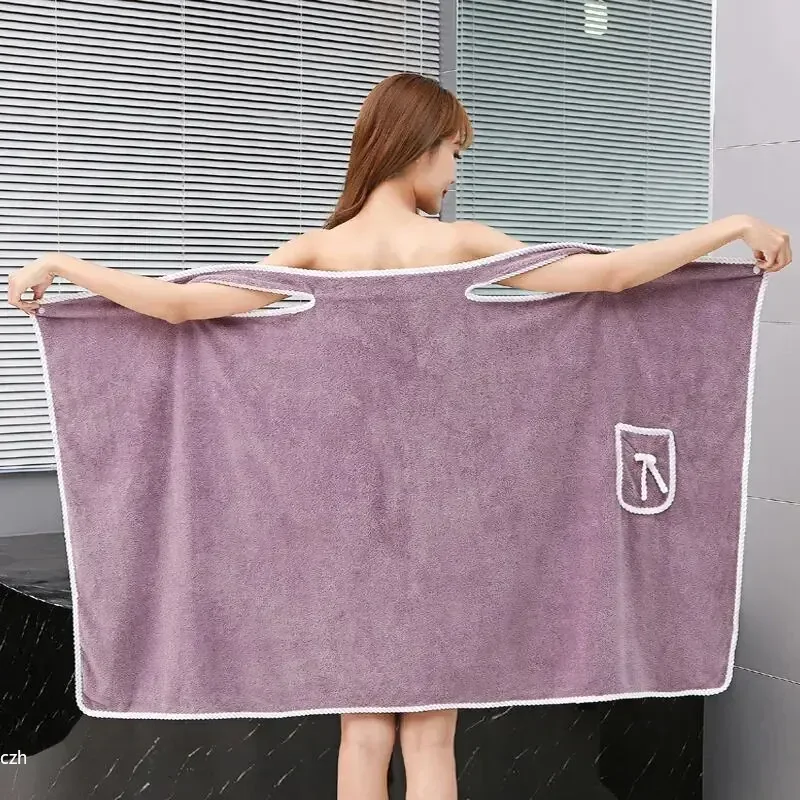 レディースバスタオル ガールズウェアラブル 90*130cm - Spa Towel のレビューと価格