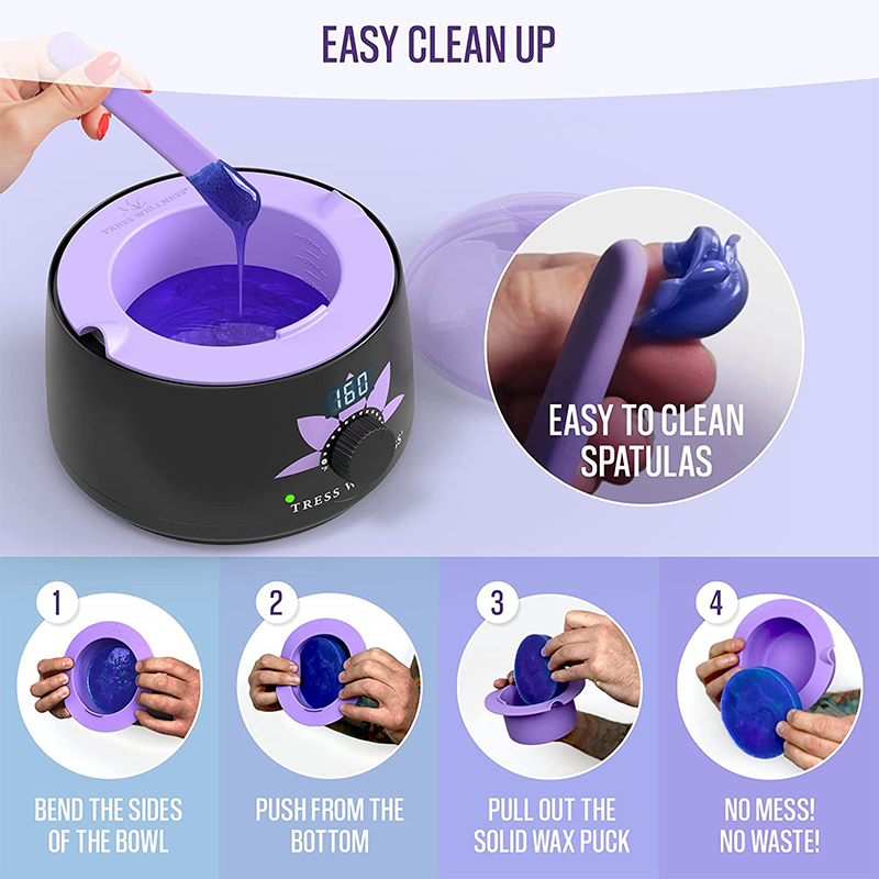 脱毛ワックス交換ボウル、再利用可能な固定ポット、耐熱性、シリ - Wax Warmer のレビューと価格