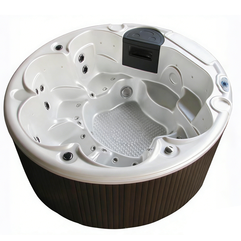 屋外スパホットタブ、6人用高級アクリル製自立式浴槽、220x - Hot Tub のレビューと価格