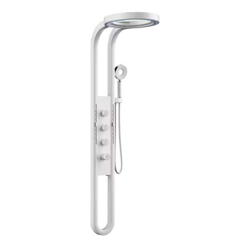 スマートデジタルディスプレイサーモスタットシャワーシステム壁 - Spa Massager のレビューと価格