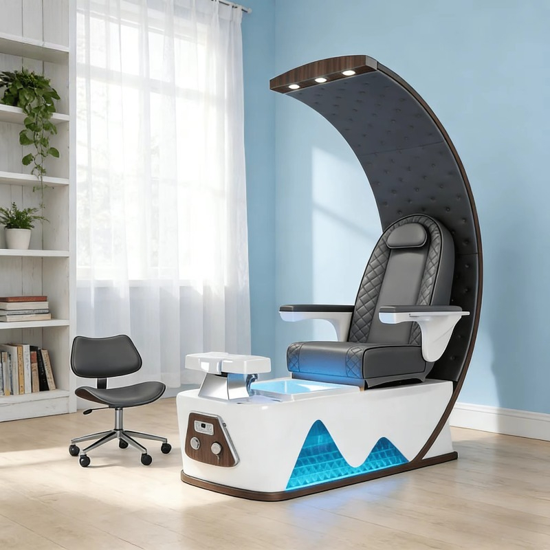 最新のスパネイルフットマッサージ電動スローンチェア（マニキュ - Foot Spa のレビューと価格