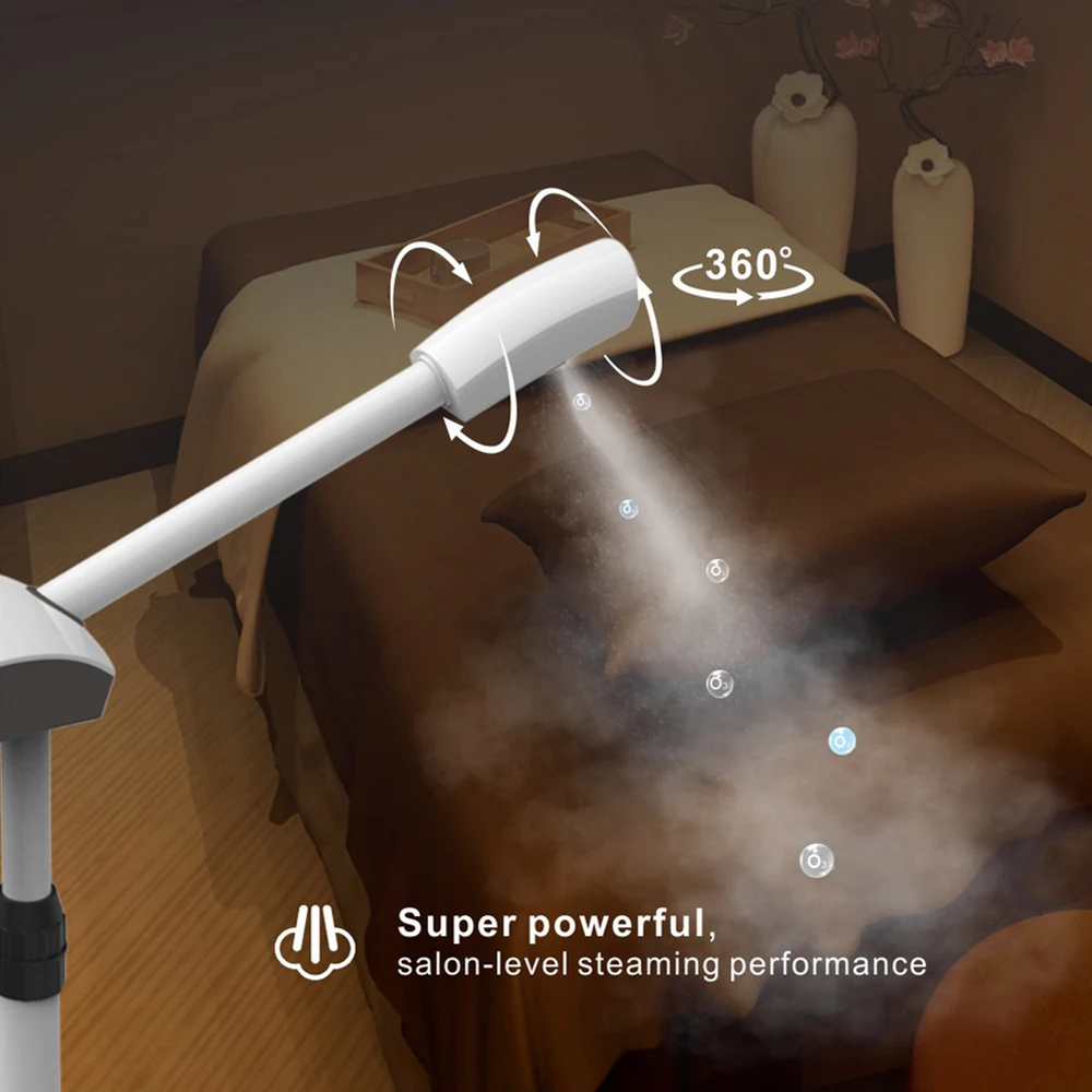 新しいホットフェイシャルスチーマーウォームミスト加湿器顔ディ - Face Steamer のレビューと価格