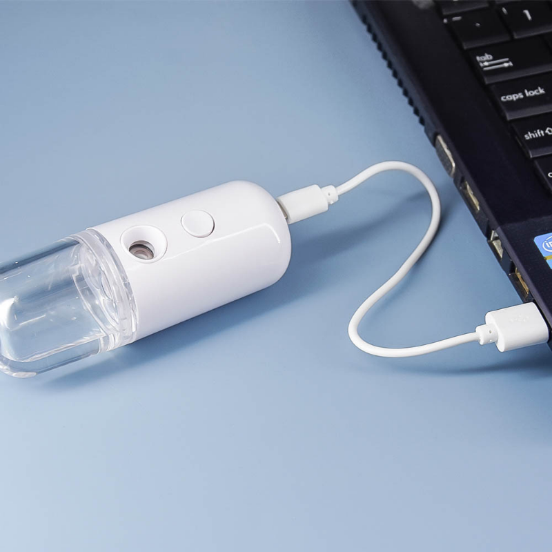 新しい充電式ミストフェイシャルスプレーヤー加湿器ネブライザー - Face Steamer のレビューと価格
