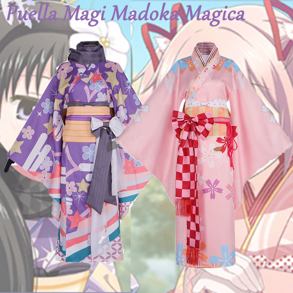 魔法少女まどか☆マギカ コスプレ着物バスローブ、鹿目まどかと - Bathrobe のレビューと価格