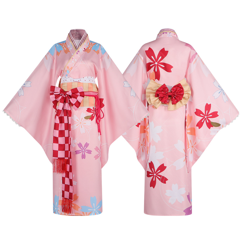 魔法少女まどか☆マギカ コスプレ着物バスローブ、鹿目まどかと - Bathrobe のレビューと価格