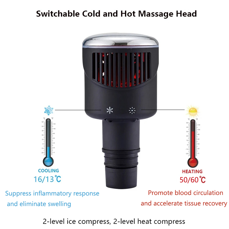 インモーダルガンマッサージヘッド,クールコールド,ユニバーサ - Massage Gun のレビューと価格