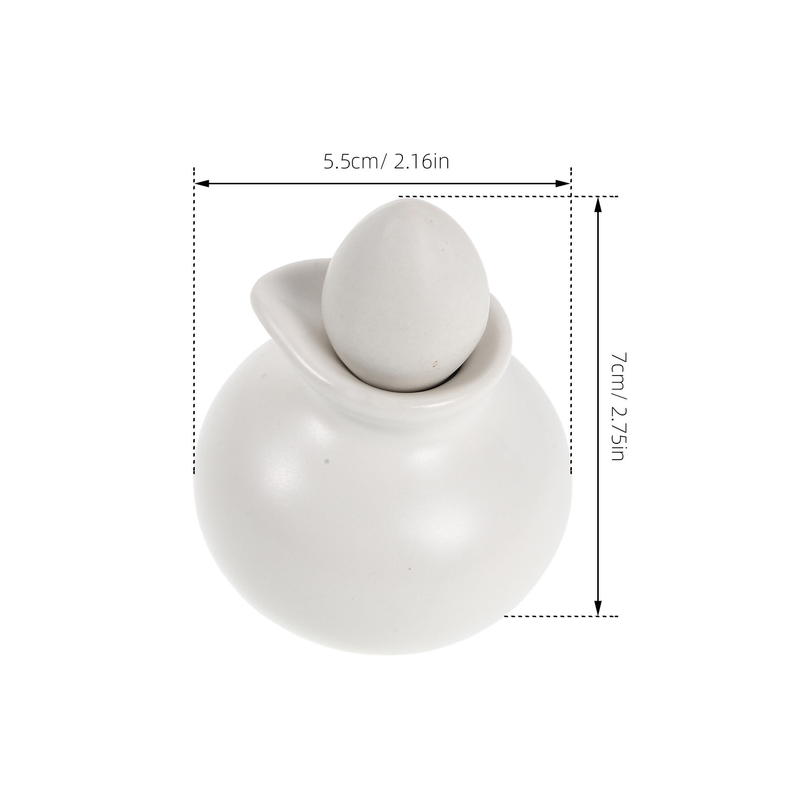 セラミック製エッセンシャルオイルボトル 40ml。詰め替え可 - Spa Massager のレビューと価格