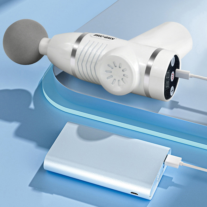12種類のマッサージヘッド付き筋膜リリースガン、筋肉マッサー - Massage Gun のレビューと価格