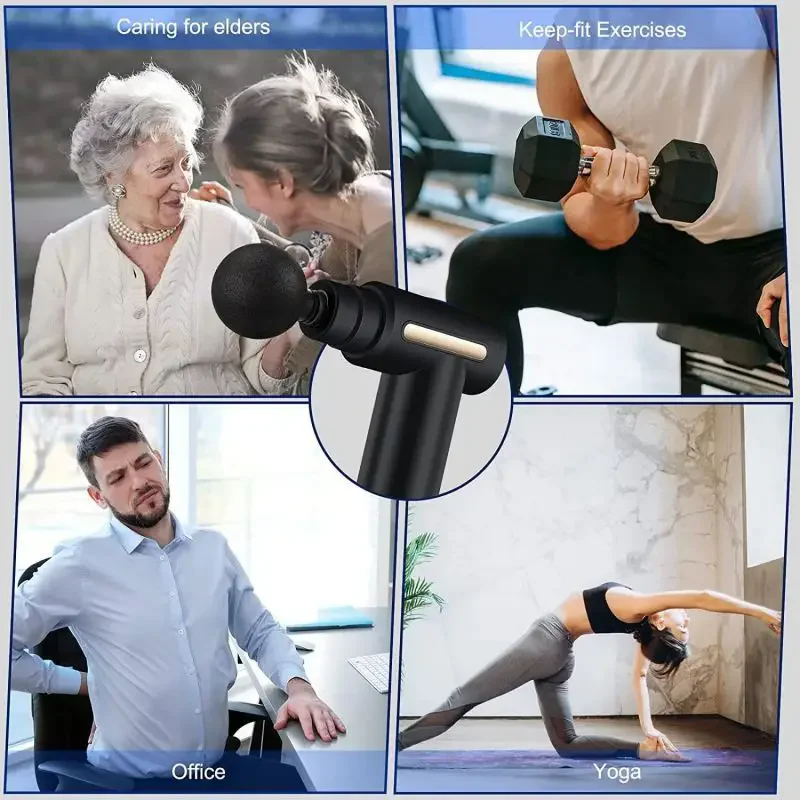 ポータブル電気周波数マッサージャー,ポータブル,フェイシア, - Massage Gun のレビューと価格