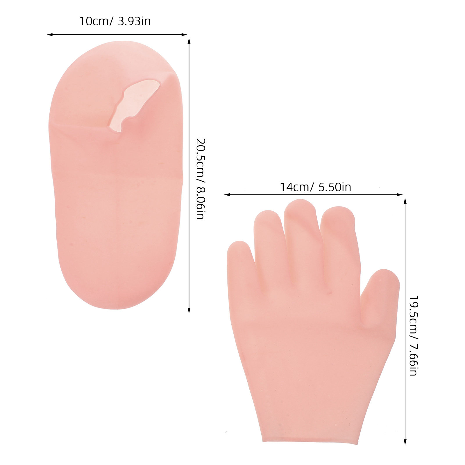 1組のフット＆ハンド用パラフィンワックス手袋。スパ、入浴、ハ - Foot Spa のレビューと価格