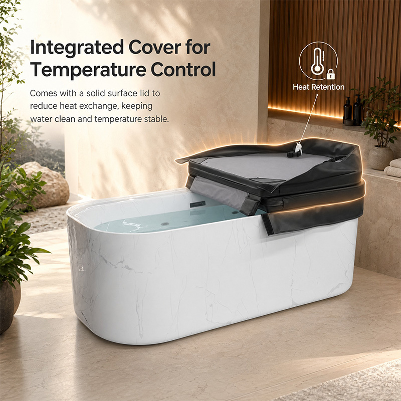 アクリル製冷水浴槽 大理石仕上げ アイスバスプール スパ ホ - Spa Wellness Gym のレビューと価格
