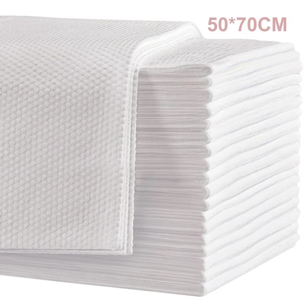 20/50枚入り使い捨てバスタオル 19.7インチ×27.6 - Spa Towel のレビューと価格
