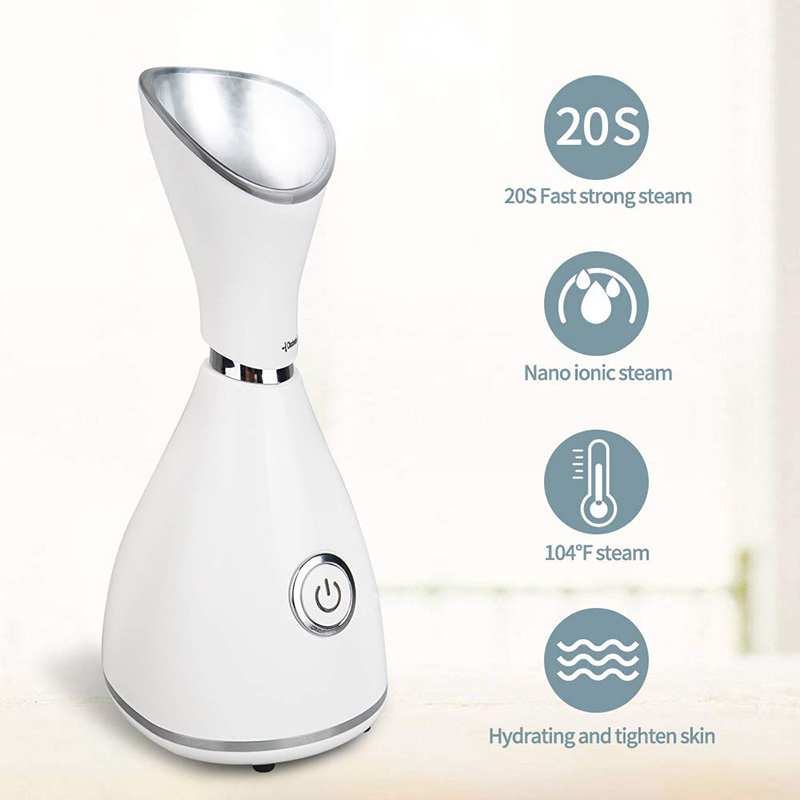 ポータブルナノイオンホットミストフェイシャルスチーマー プロ - Face Steamer のレビューと価格